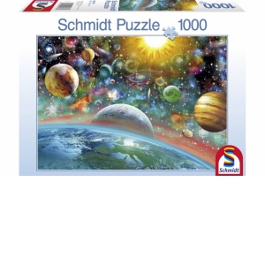 Puzzle 1000 piese - Spatiul cosmic
