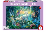 Puzzle 100 piese - Mythical Kingdom