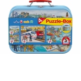 Puzzle 4 in 1 (2x26 + 2x48 piese ) - Vehicles