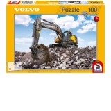 Puzzle 100 piese Volvo - Volvo EC380E