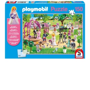 Puzzle 150 piese - Playmobil, Marriage