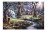 Puzzle 1000 piese Thomas Kinkade - Disney, Snow White
