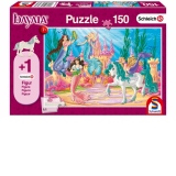 Puzzle 150 piese Schleich - The Castle Of Meamare