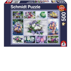 Puzzle 500 piese - Bouquet Of Flowers