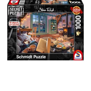Puzzle 1000 piese Steve Read Secret Puzzles - In casa de vacanta