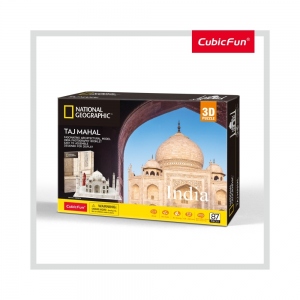 Cubic Fun - Puzzle 3D+Brosura-Taj Mahal 87 Piese