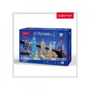Cubic Fun - Puzzle 3D New York 123 Piese