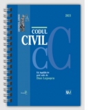 Codul civil Ianuarie 2021. Editie spiralata, tiparita pe hartie alba