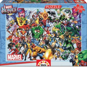 Puzzle 1000 piese Marvel Heroes