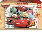 Puzzle 100 piese Cars