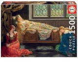 Puzzle 1500 piese The Sleeping Beauty, John Collier