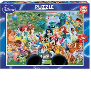Puzzle 1000 piese The Marvellous World of Disney II