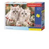 Puzzle 200 piese Persian Kittens