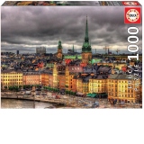 Puzzle 1000 piese View of Stockholm, Sweden