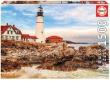 Puzzle 1500 piese Rocky Lighthouse
