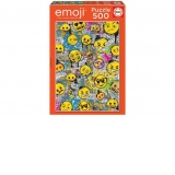 Puzzle 500 piese Emoji Grafitti