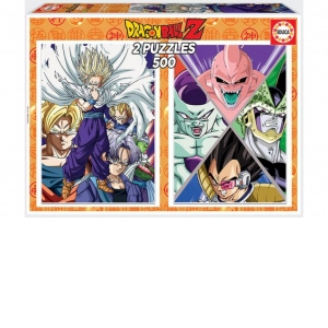 Puzzle 2x500 piese Dragon Ball