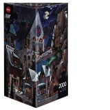 Puzzle 2000 piese Castle of Horror