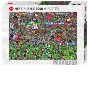 Puzzle 3000 piese Football History