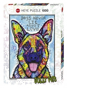 Puzzle 1000 piese Dogs Never Lie