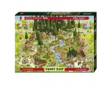 Puzzle 1000 piese Black Forest Habitat