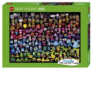 Puzzle 1000 piese Doodle Rainbow