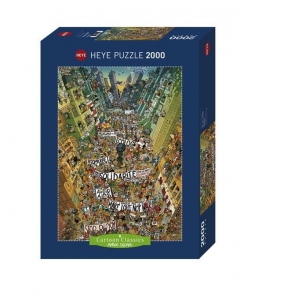 Puzzle 2000 piese Protest!