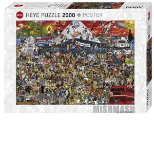 Puzzle 2000 piese British Music History