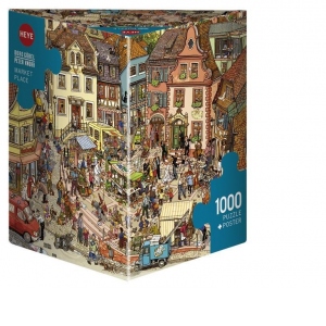 Puzzle 1000 piese Market Place