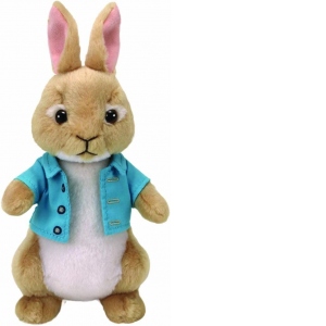 Mascota de plus Peter Rabbit - Iepurasul Cottontail, 15 cm