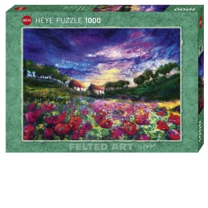 Puzzle 1000 piese Sundown Poppies