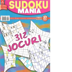 Sudoku mania. Numarul 57/2021