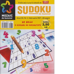 Sudoku de buzunar. Nr. 2/2021