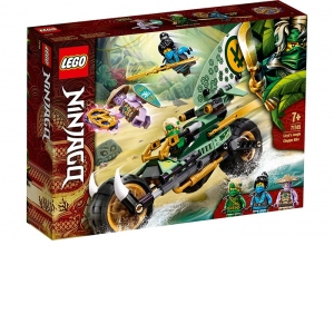 LEGO Ninjago - Motocicleta de jungla al lui Lloyd 71745, 183 piese