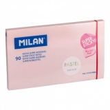 Bloc notes adeziv 127X76 roz pal super sticky Milan