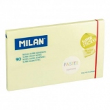 Bloc notes adeziv 127X76 galben pal super sticky Milan