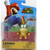 Figurina Nintendo Super Mario - Lemmy, 10cm