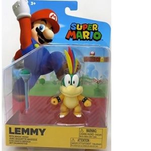 Figurina Nintendo Super Mario - Lemmy, 10cm
