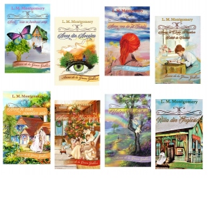 Pachet Anne de la Green Gables: 1. Anne din Avonlea,2. Anne cea de pe insula,3. Casa cu frontoane verzi,4. Anne in casa plopilor batuti de vanturi,5. Anne in casa visurilor sale,6. Anne din Ingleside,7. Valea Curcubeu,8. Rilla din Ingleside