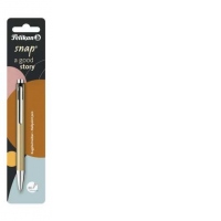 Pix snap K10, corp din metal, Gold, blister