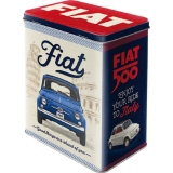 Cutie metalica L Fiat 500 - Good things are ahead of you