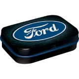 Cutie metalica de buzunar Ford - Logo Blue Shine