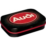 Cutie metalica de buzunar Audi - Logo Red Shine