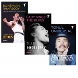 Pachet Legendele muzicii (3 carti): 1. Lady Sings the Blues 2. Bohemian Rhapsody. Adevarata biografie a lui Freddie Mercury 3. Tonul universal