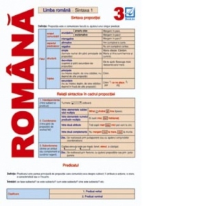 Pliant Romana 3 – Sintaxa 1