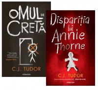 Pachet C.J. Tudor (2 carti): 1. Omul de creta 2. Disparitia lui Annie Thorne