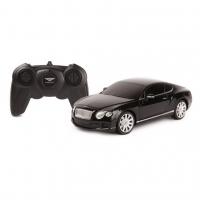 Masina cu telecomanda Bentley Continental GT Negru cu scara 1 la 24