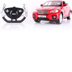 Masina cu telecomanda BMW X6 Rosu cu scara 1 la 14