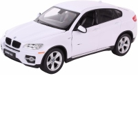 Masinuta Metalica BMW X6 Alb scara 1 la 24