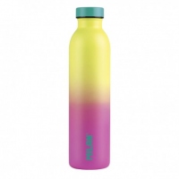 Termos izotermic 591 ml, editie Sunset, galben-roz